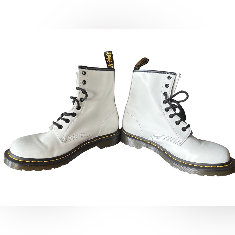 White 1460 Doc Martens boots - Picture 2 of 10